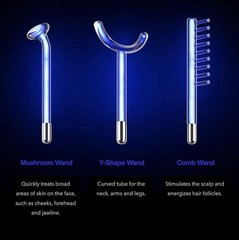 NuDerma Clinical Skin Therapy Wand – Portable Skin Therapy Machine -Sealed