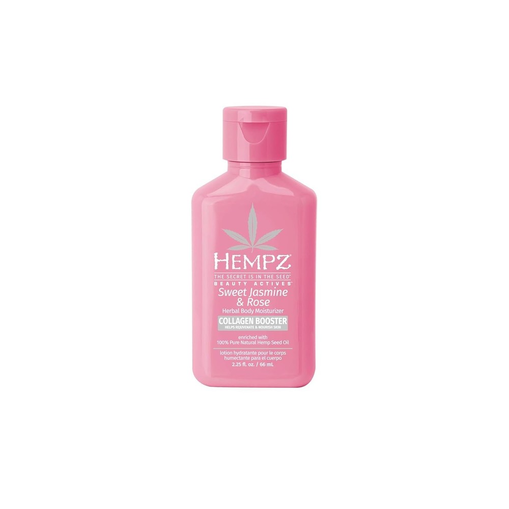 Hempz Mini Collagen-Infused Jasmine & Rose Body Moisturizer, 2.25 oz – Paraben