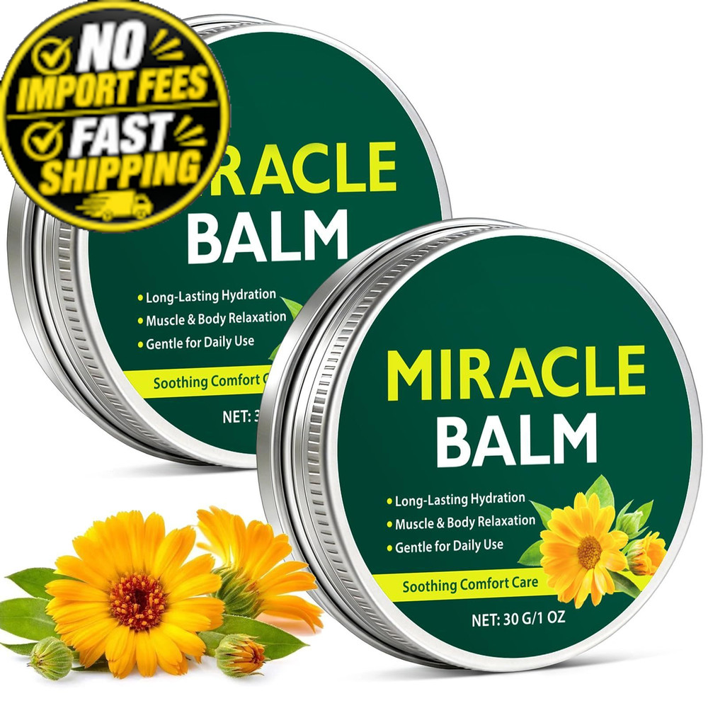 QYQIZWIA 2 Pack Miracle Balm for Swollen Legs, 1 Ounce (Pack of 2), Pink