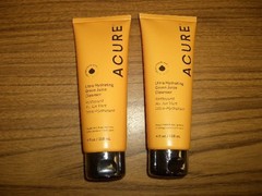 2 Tubes Acure Ultra Hydrating Green Juice Cleanser 4 fl oz ea For Hydrated Skin