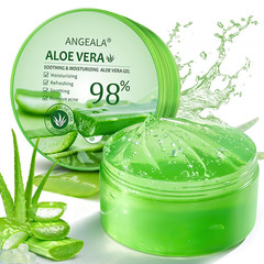 Organic Aloe Vera Gel for Face & Body Made within 12 Hours of Harvest, 98% Pure