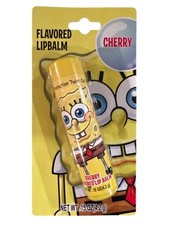 Lotta Luv SPONGEBOB SANDY Cartoon CHERRY Flavored Lip Balm Rare Discontinued