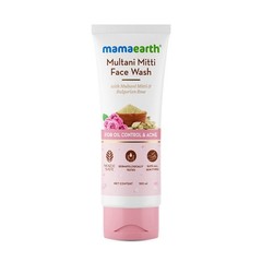 Mamaearth Multani Mitti Face Wash For Oil Control & Acne 100 ml Hydrating Skin