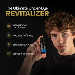 BASED Under Eye Elixir | Brightens, De-Puffs & Revitalizes Under Eyes | Simple,