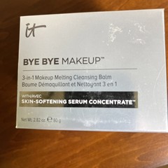 IT Bye Bye Makeup 3-In-1 Makeup Cleanser Cleansing Balm 2.82oz LOT OF 2 NIB
