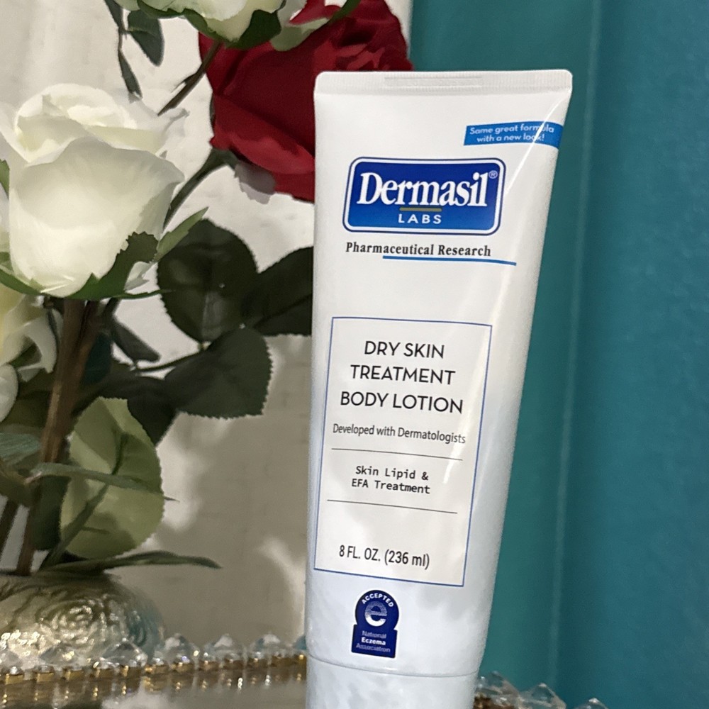Dermasil Dry Skin Treatment Body Lotion 8 oz – Original Lotion (exp 1/28)