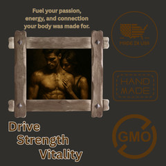 Male Drive – Men’s Drive Cream for Energy, Stamina, Vitality and Confidence 2oz