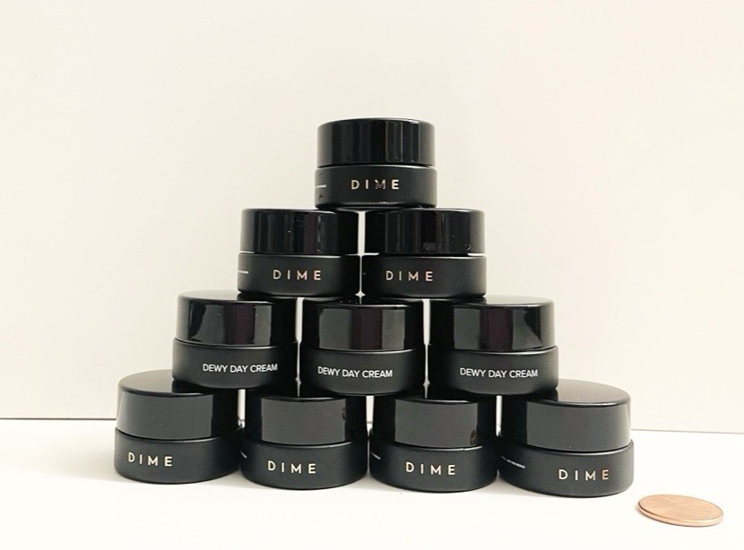 10 DIME Dewy Day Cream 0.1 fl oz 3 mL Travel Size Mini