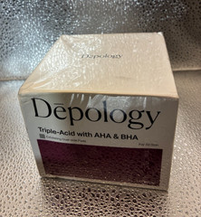 Depology Triple-Acid with AHA & BHA Exfloliating Dual-side Pads For All Skin