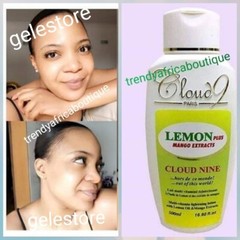 2 Bottle Sale: Cloud-9 Paris Multi Vitamin Lightening Body Lotion Lemon & Mango