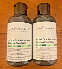 Skin Nutrition Botanicals Tea Tree Oil Salicylic Acid Balancing Face Wash 4.OZ