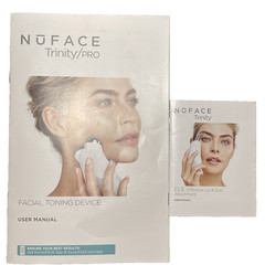 NuFACE Trinity ELE Lip Eye Facial Toning Device Coral Crush Pink Primer Gel