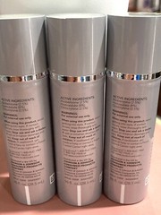 3 Bottles RoC Brilliance Night Recharging Creme .96 Oz Ea Face Lotion Treatment