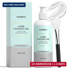 Cooling Gel for Hair Removal Device 300g Soothing Cooling Conductive Gel on Face