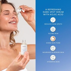 Irreshine Dark Spot Corrector Serum with Kojic Acid Natural Ingredients for Face
