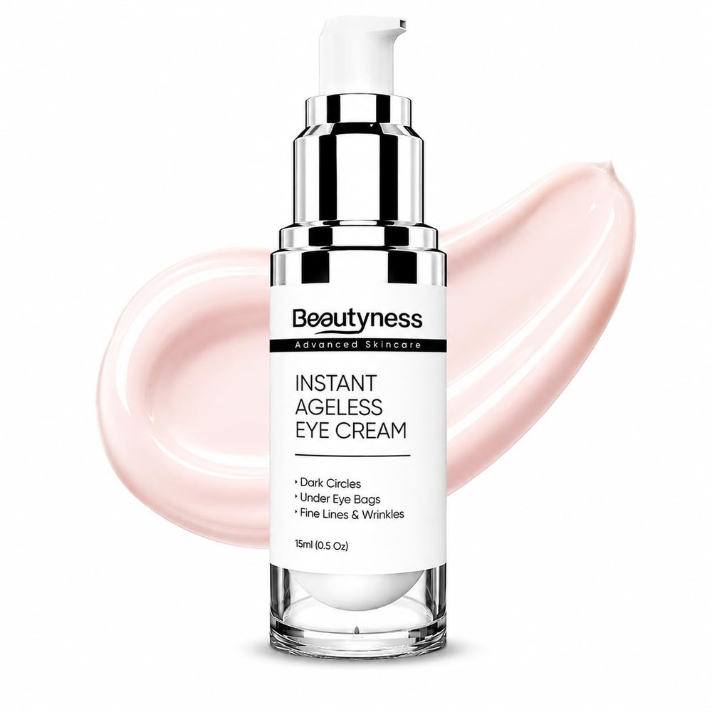 Instant Ageless Eye Cream – Anti Wrinkle Cream, Removes 0.5 Fl Oz (Pack of 1)