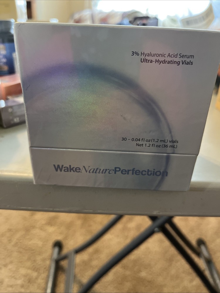 Wake Nature Perfection Serum WNP 3% 30 Vials Ultra-Hydrating Exp 10/2027