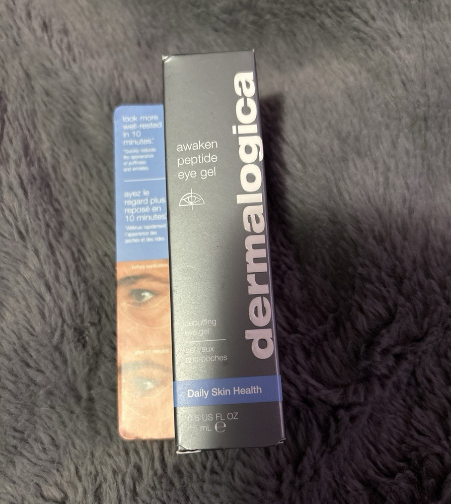 Dermalogica Awaken Peptide Depuffing Under Eye Gel Mini 0.5 fl oz Daily