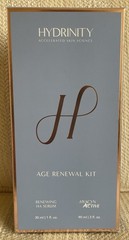 Hydrinity Age Renewal Kit Renewing HA Serum 1 Oz & Hyacyn Active 3 Oz Authentic
