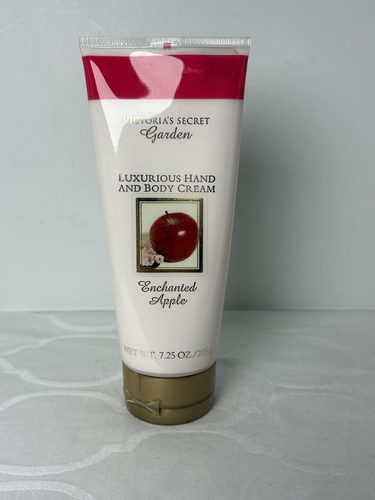 VTG Victorias Secret Garden Enchanted Apple Hand Body Lotion 7.25oz NOS