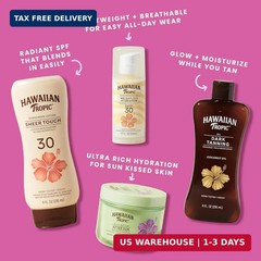Hawaiian Tropic After Sun Body Butter with Coconut Oil, 8 oz, After Sun Lotion,
