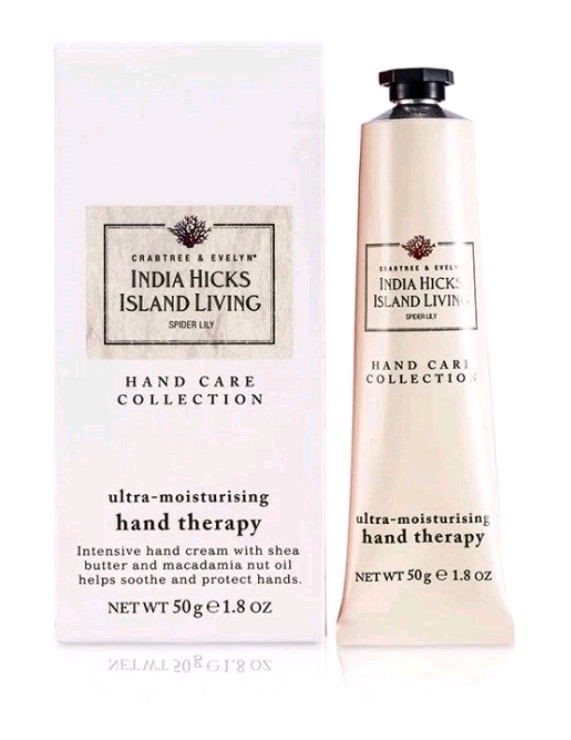 Crabtree and Evelyn India Hicks Island Living Spider Lily Hand Cream 1.8 oz