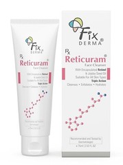 Fixderma Reticuram Face Cleanser for All Skin Types, Anti Ageing 75ml,
