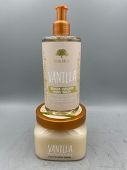 Tree Hut Vanilla Shea Sugar Exfoliating Body Scrub 18 oz – Hand Wash 11 FL Oz