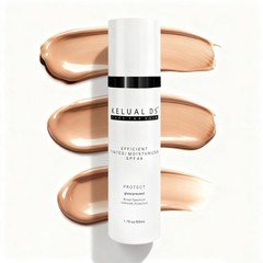 Anti-Aging Tinted Face Moisturizer & Sheer Face Sunscreen SPF 46, Hydrating S…
