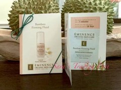6 Eminence BAMBOO FIRMING FLUID Card Samples 2ml/.07oz each -Total 12ml Fresh