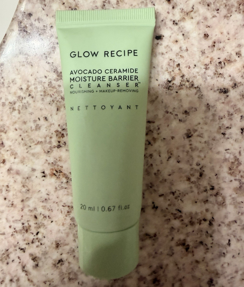 Glow Recipe Avocado Ceramide Moisture Barrier Face Cleanser, Travel 20ml