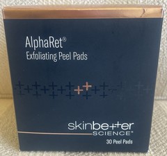 Skinbetter Science AlphaRet Exfoliating Peel Pads Box Of 30 Fresh Authentic!!