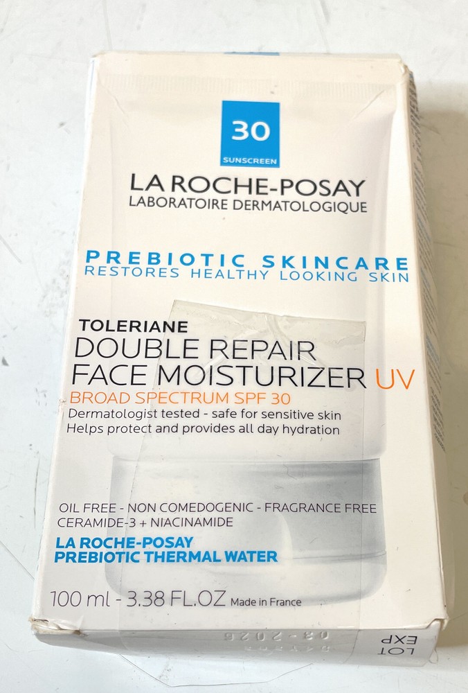 La Roche-Posay Toleriane Double Repair Face Moisturizer, 3.38oz, Exp 03/2026
