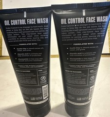 Duke Cannon Supply Co Oil-Control Face Wash Built To Eliminate Oil 6 Oz Lot Of 2