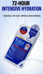 MEDIHEAL N.M.F Ampoule Mask Original 10 Sheets Hydrating Korea Skincare