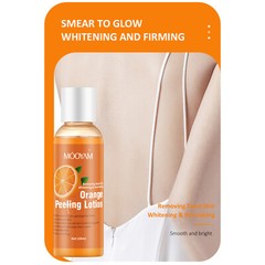 MOOYAM 100ml Orange Peeling Lotion Peeling Oil Body Lotion Gentle N7U1