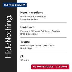 Minimalist Niacinamide 10% + 1% Zinc Face Serum | Reduces Pores, Acne Marks & Oi