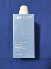 Medix 5.5 Body Treatment Cream Collagen + Peptides Plump + Lift 15 fl oz