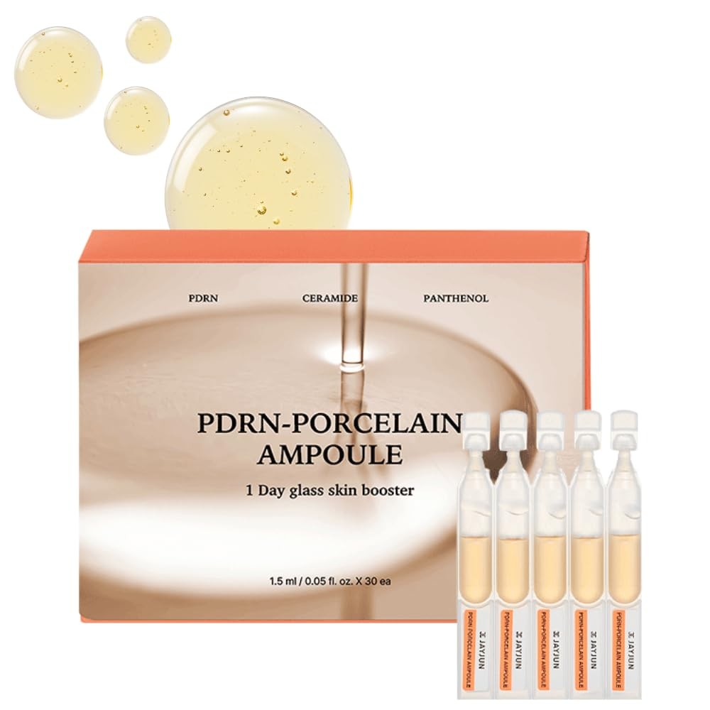 JAYJUN PDRN Porcelain SingleUse Ampoules 1.5 ml x 30ea HighConcentration Sal…
