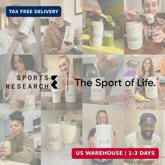 Sports Research Collagen Peptides – Hydrolyzed Type 1 & 3 Collagen Powder Protei