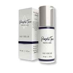 Purple Tea Skincare Face & Neck Moisturizer DAY CREAM 1oz New/Sealed !!