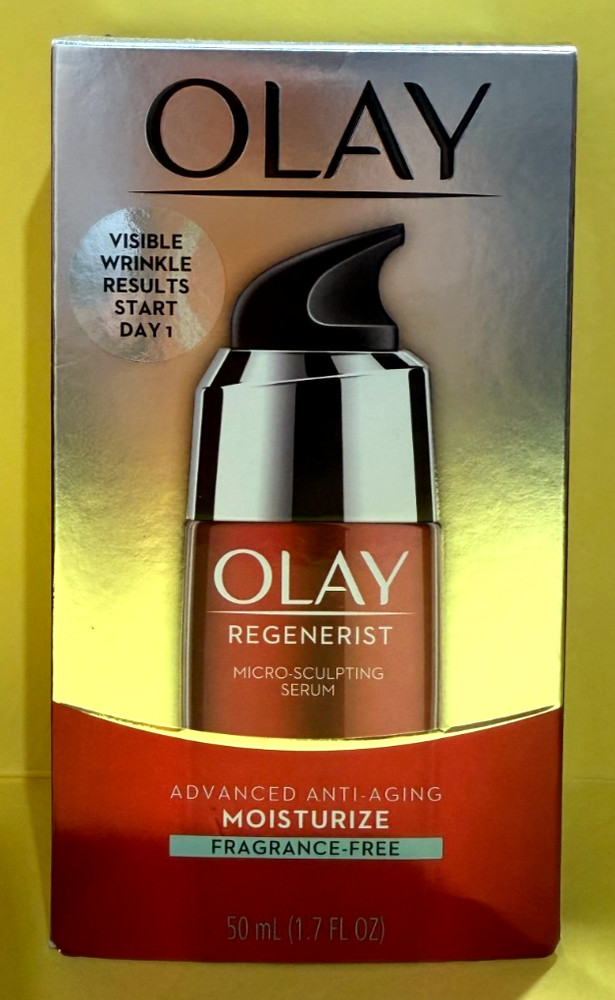 Olay Regenerist Micro Sculpting Serum Fragrance Free Advanced Anti-Aging no date