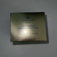 Expressions Wellness Cryo Thermo Firming Gold Gel Gentle 7.05 oz exp: 02/2029
