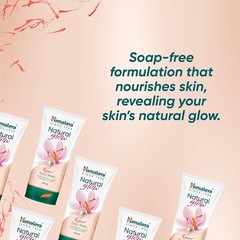 Pack of 2 Himalaya Natural Glow Kesar Face Wash 100ml Each for Radiant Skin