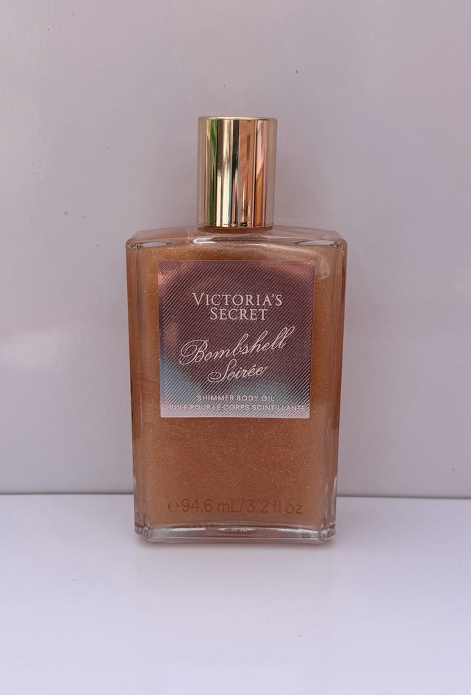 BOMBSHELL SOIRÉE Shimmer Victoria’s Secret Body Oil 94.6mL 3.2 Oz Brand New