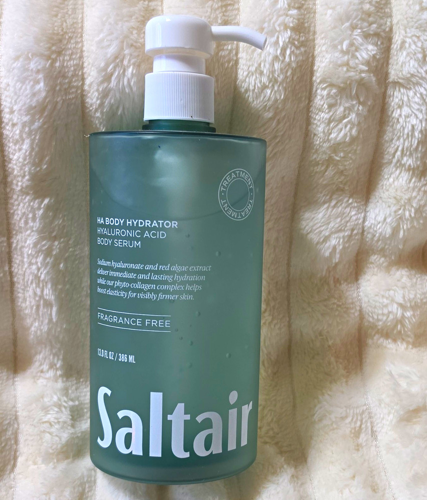 Saltair HA Body Hydrator Hyaluronic Acid Body Serum Fragrance-Free 13oz