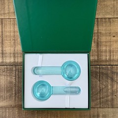 LA MER Cryo Globe Facial Eye Massage Tools Glass Orbs – New In Box