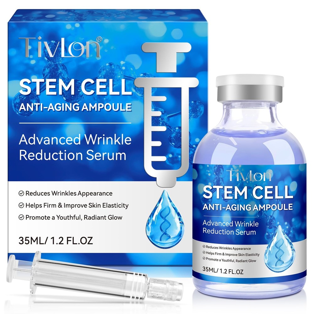 Stem Cell Serum for Face 1.2 fl.oz, Stem Cell Anti-Aging Ampoule, Anti Aging …