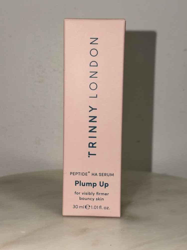 TRINNY LONDON PLUMP UP PEPTIDE HA SERUM 30ml 1fl oz NEW WITH BOX $92