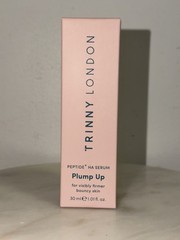 TRINNY LONDON PLUMP UP PEPTIDE HA SERUM 30ml 1fl oz NEW WITH BOX $92
